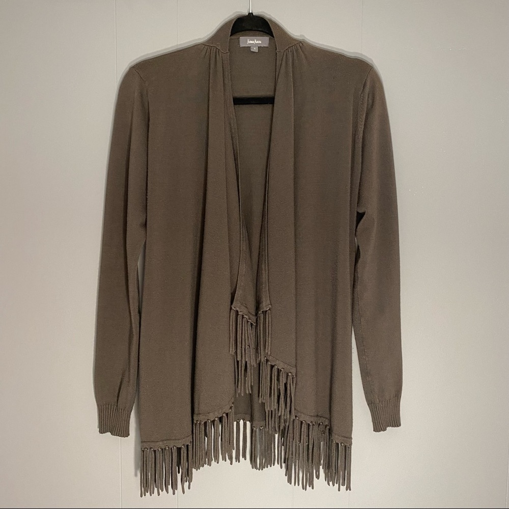 Neiman Marcus Fringe Sweater Size Small